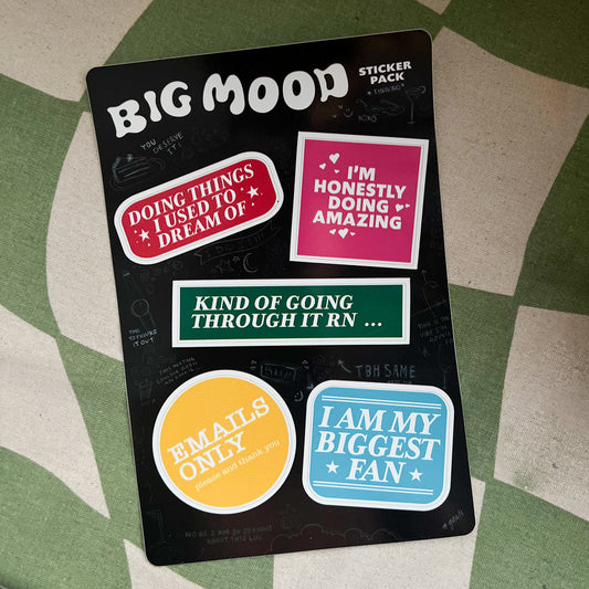 Big Mood Sticker Sheet