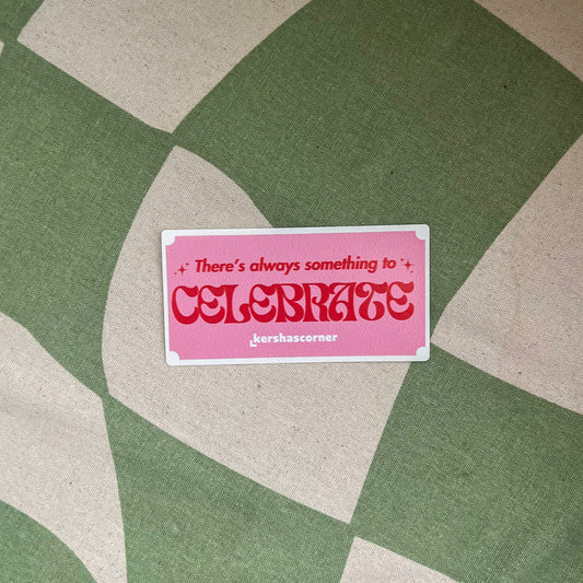 Celebrate! Single Sticker